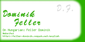 dominik feller business card